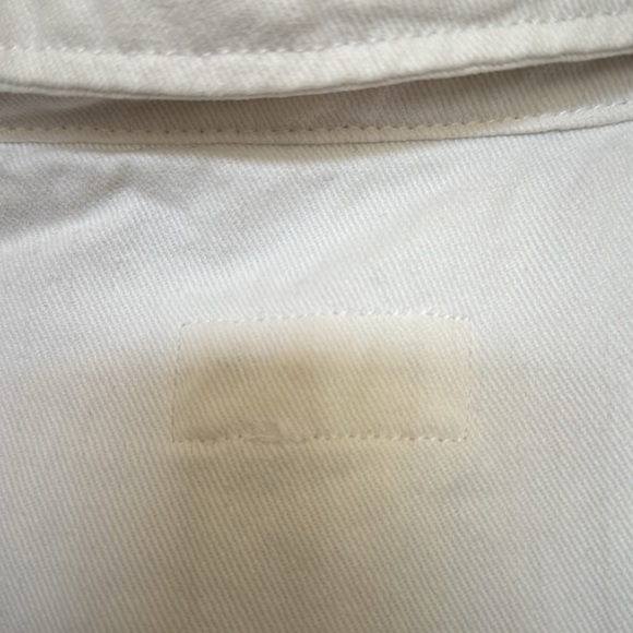 Oversized Forever 21 White Jean Jacket - Picture 10 of 10